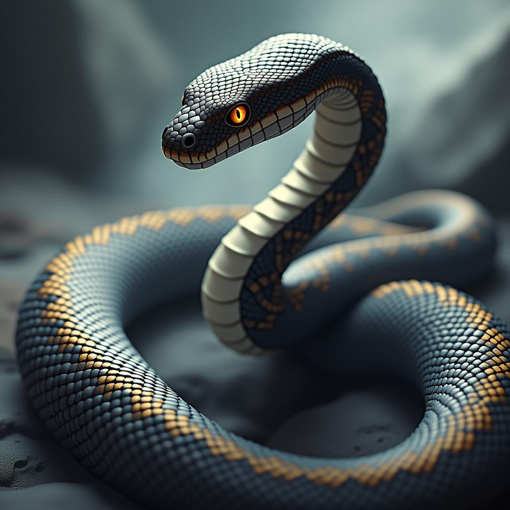  anime artwork hyperual snake with a snake body and tail lamia naga . anime style, key visual, vint, studio anime, highly detailed hyperrealistic, full body, detailed clothing, highly detailed, cinematic lighting, stunningly beautiful, intricate, sharp focus, f/1. 8, 85mm, (centered image composition), (professionally color graded), ((bright soft diffused light)), volumetric fog, trending on instagram, trending on tumblr, HDR 4K, 8K