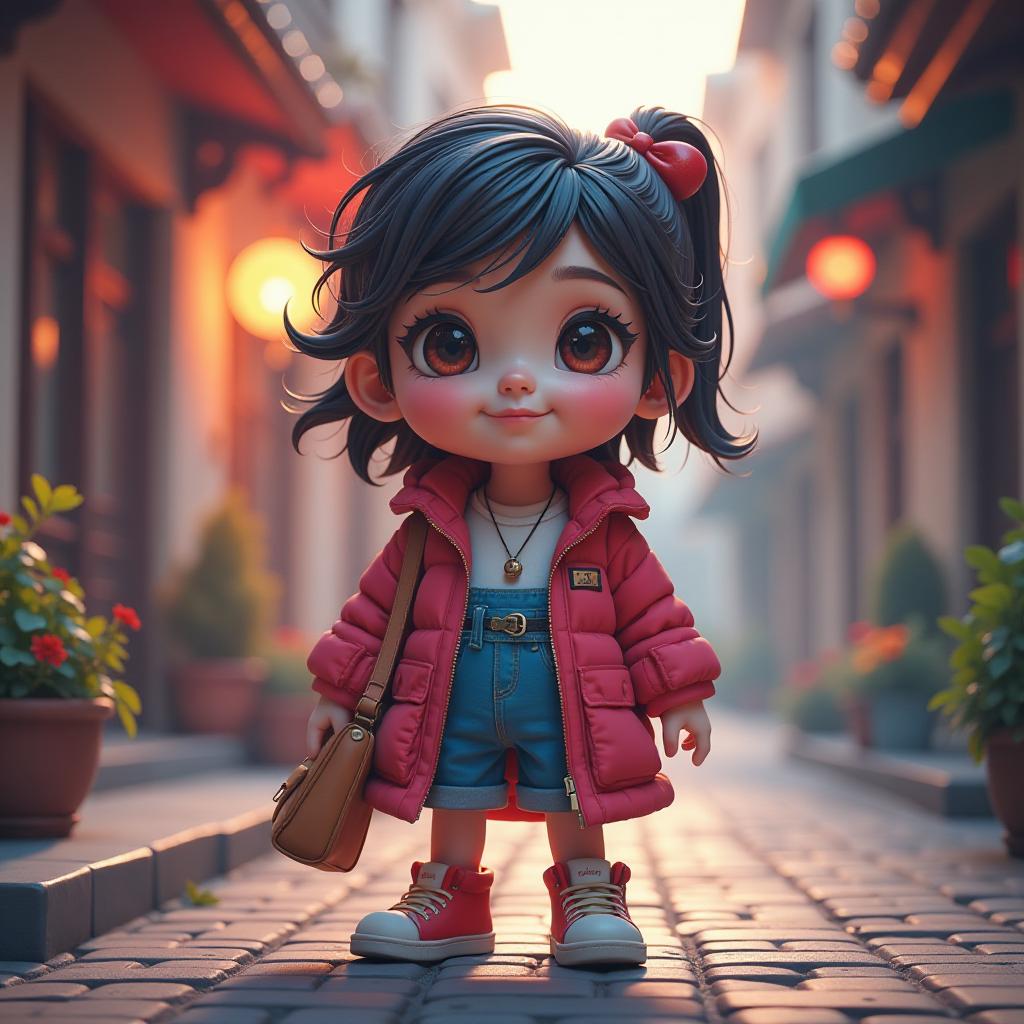  on 3d realistic colorfull cartoon image hyperrealistic, full body, detailed clothing, highly detailed, cinematic lighting, stunningly beautiful, intricate, sharp focus, f/1. 8, 85mm, (centered image composition), (professionally color graded), ((bright soft diffused light)), volumetric fog, trending on instagram, trending on tumblr, HDR 4K, 8K