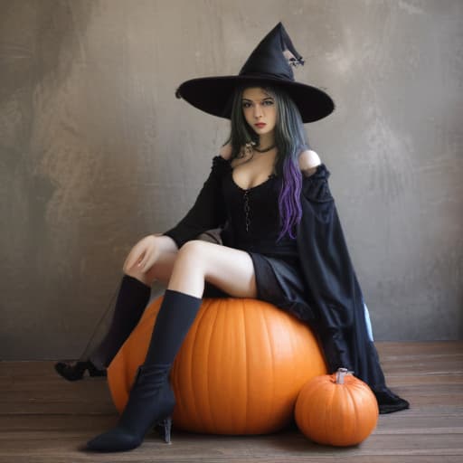 witch sitting pretty