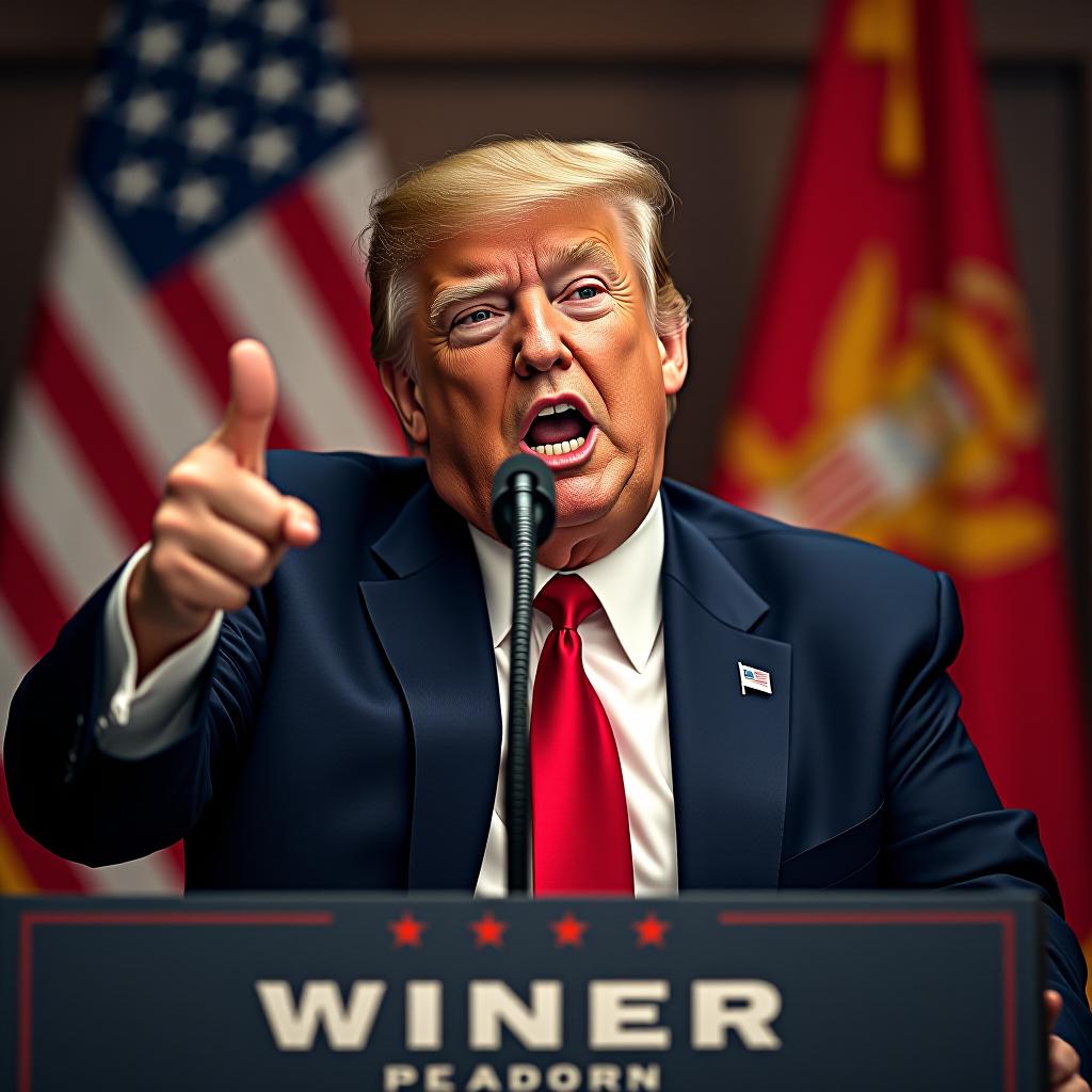  donald trump as a winner