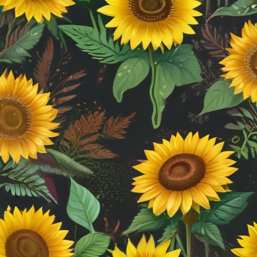 Imagen para tapa de cuaderno que tenga que ver con girasoles with Bosques background