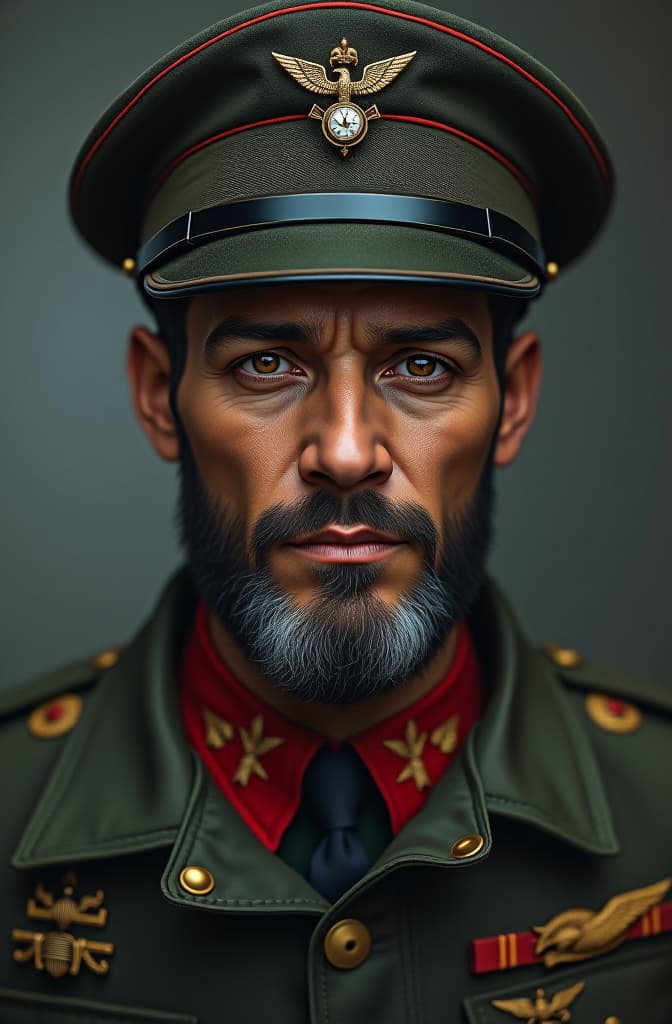  soldada do exército militar , realistic, portrait, art by donato giancola and greg rutkowski, realistic face, digital art, trending on artstation hyperrealistic, full body, detailed clothing, highly detailed, cinematic lighting, stunningly beautiful, intricate, sharp focus, f/1. 8, 85mm, (centered image composition), (professionally color graded), ((bright soft diffused light)), volumetric fog, trending on instagram, trending on tumblr, HDR 4K, 8K