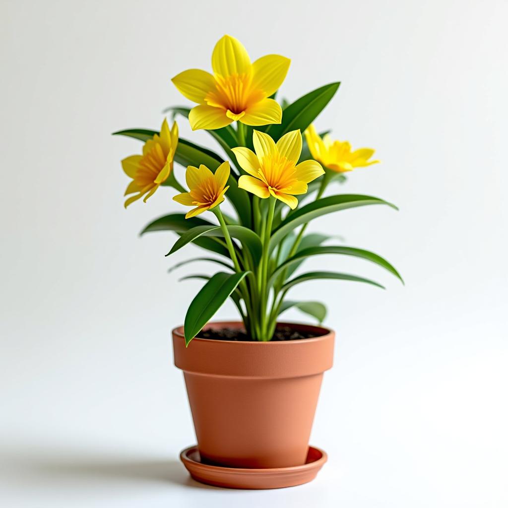  flower pot white background