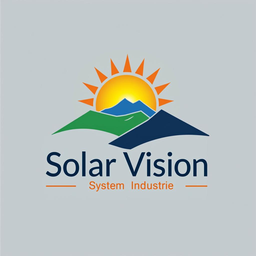  design a logo, logo for solar sistem industrie bussines named solar vision