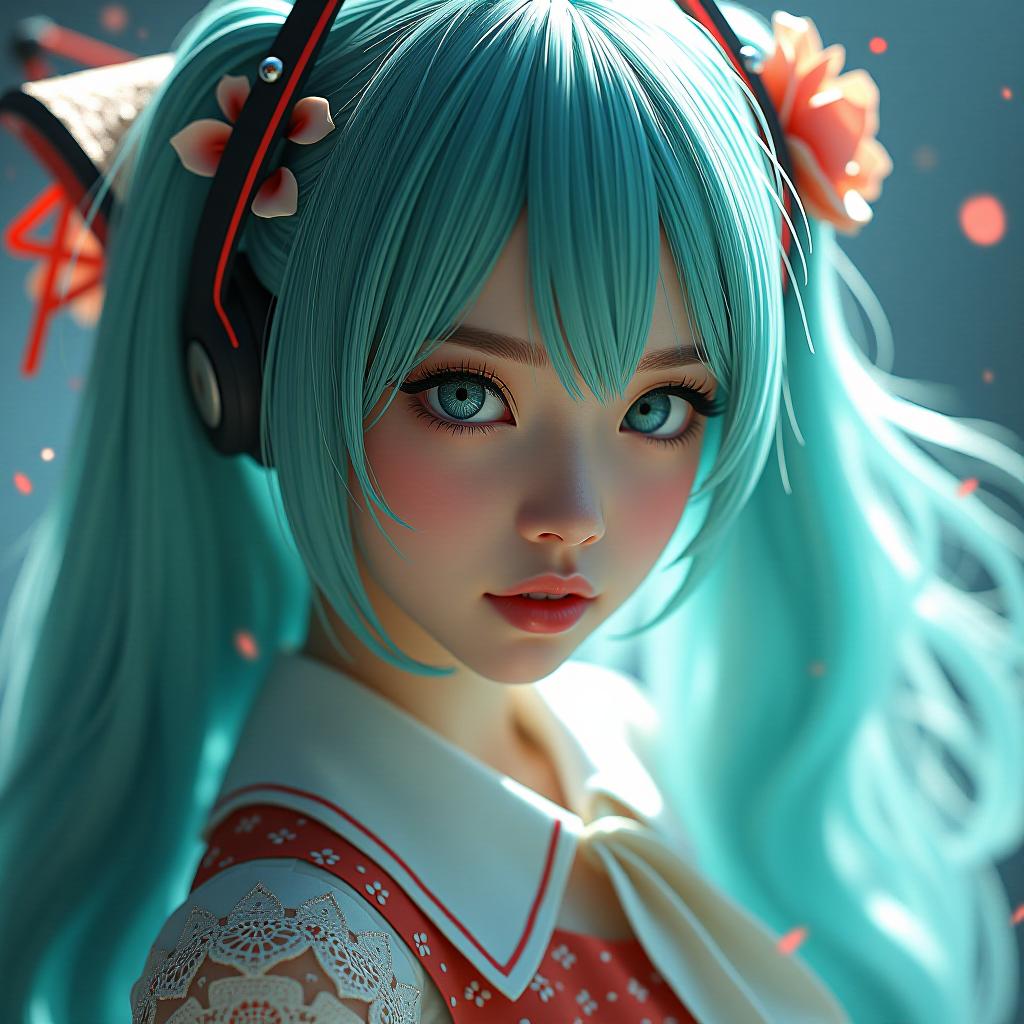  cover,1girl,hatsune miku, masterpiece, best quality,(magazine cover, fashionmagcover, english text, username, watermark, artist name, signature:1.1), award winning, professional, highly detailed, masterpiece hyperrealistic, full body, detailed clothing, highly detailed, cinematic lighting, stunningly beautiful, intricate, sharp focus, f/1. 8, 85mm, (centered image composition), (professionally color graded), ((bright soft diffused light)), volumetric fog, trending on instagram, trending on tumblr, HDR 4K, 8K