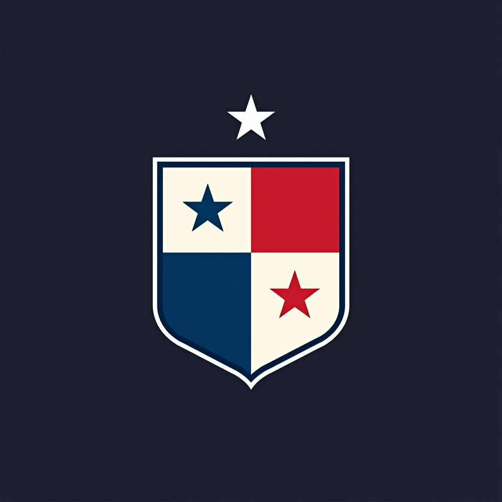  design a logo, escudo de time , with the text 'escudo de time com as siglas panamá futebol clube '.