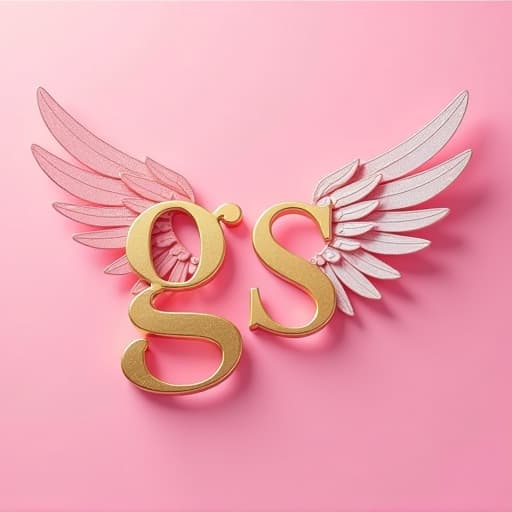  prompt: create a professional grunge style logo for the brand "gs." the logo should feature a pink background with abstract representations of wings, the color gold, and symbolic elements related to skincare and jewelry. the letters "gs" should be prominently displayed in a creative and artistic font. the design should be elegant, modern, and avoid any human figures or inappropriate content. the overall feel should convey luxury and sophistication while incorporating the mentioned themes and colors. hyperrealistic, full body, detailed clothing, highly detailed, cinematic lighting, stunningly beautiful, intricate, sharp focus, f/1. 8, 85mm, (centered image composition), (professionally color graded), ((bright soft diffused light)), volumetric fog, trending on instagram, trending on tumblr, HDR 4K, 8K