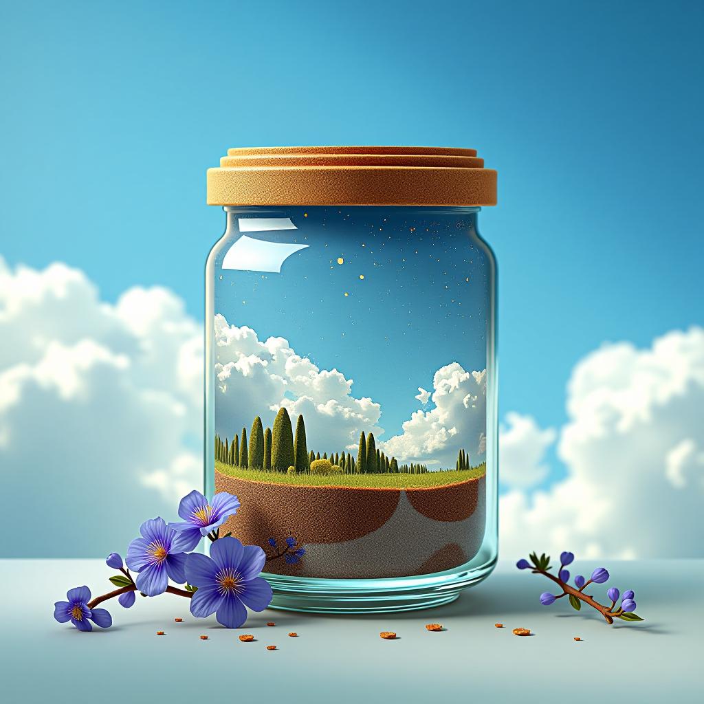  generate a background image for an azure jar.