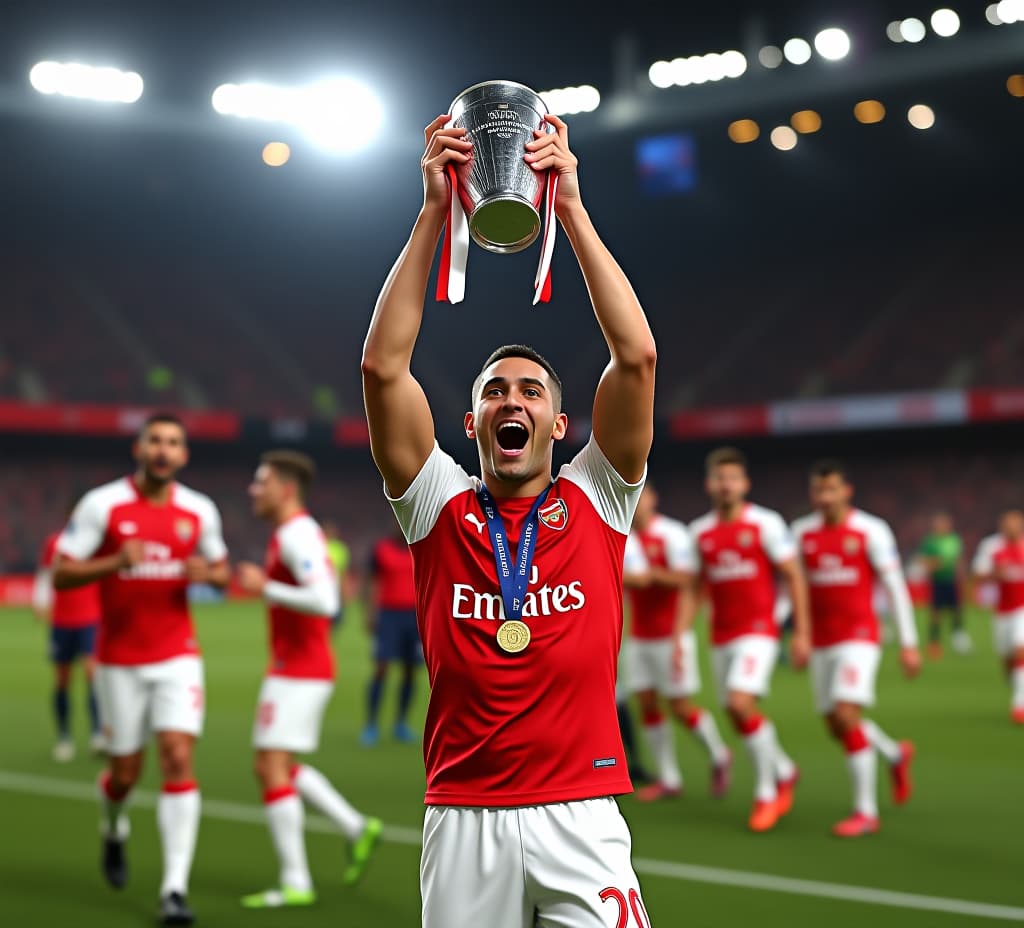  arsenal winning the 2024 25 uefa champions league