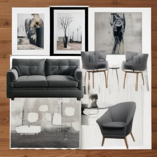 mood board contemporary style