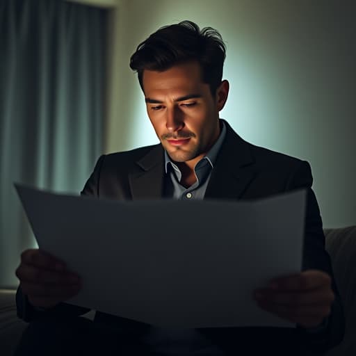  elon musk reading reading the news of ozi technology success on newspaper. hyperrealistic, full body, detailed clothing, highly detailed, cinematic lighting, stunningly beautiful, intricate, sharp focus, f/1. 8, 85mm, (centered image composition), (professionally color graded), ((bright soft diffused light)), volumetric fog, trending on instagram, trending on tumblr, HDR 4K, 8K