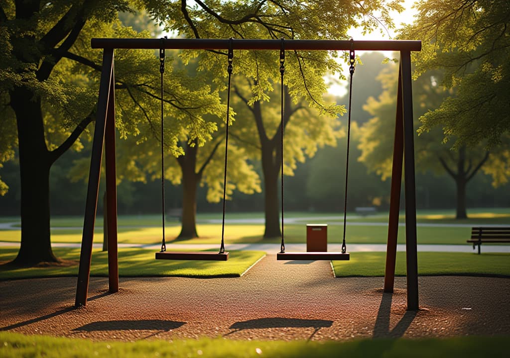  swings in the park