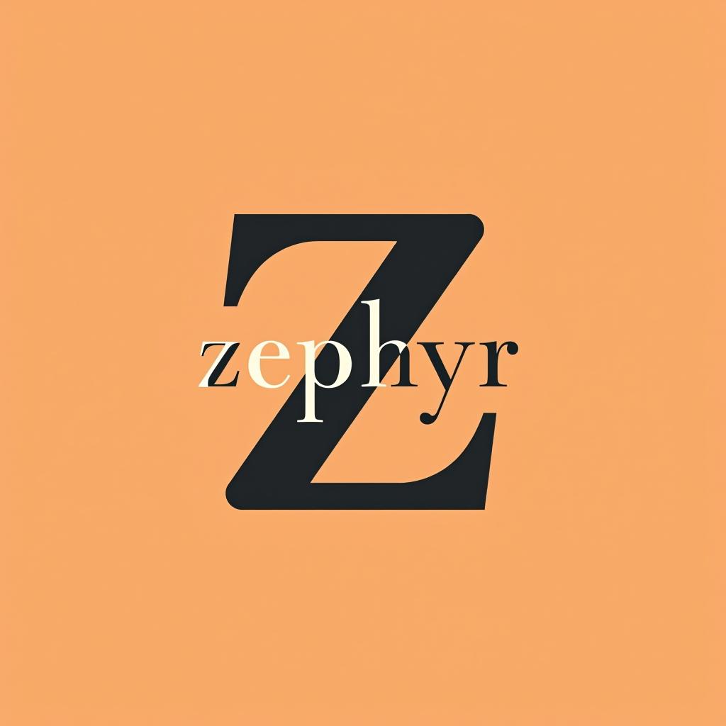  design a logo, create a letterform logo for ‘zephyr fashion’ featuring a stylish ‘z’, to reflect the brand’s trendy and contemporary fashion offerings.