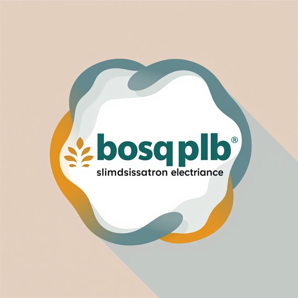  design a logo, in a threedrender style. plomberie climatisation électricité , with the text 'bosq plb '.