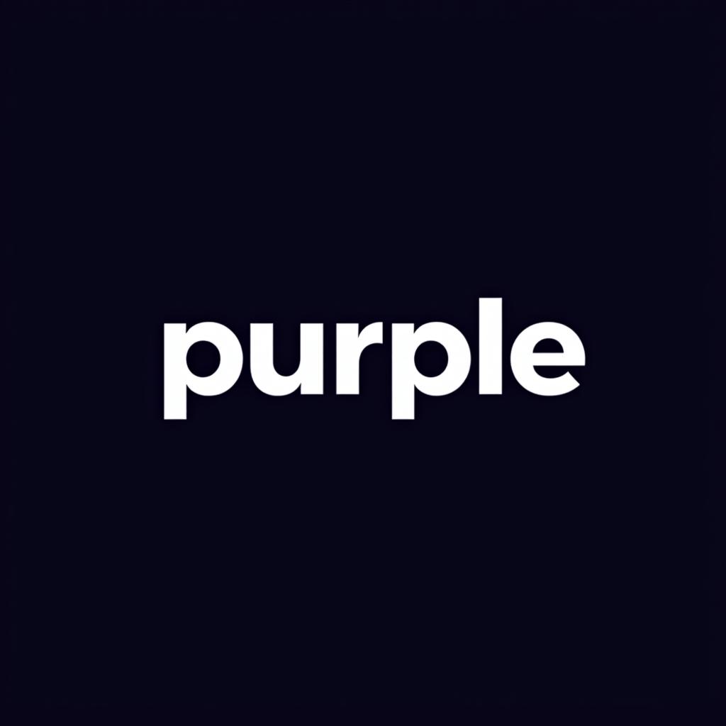  design a logo, bts, with the text 'purple logo'.