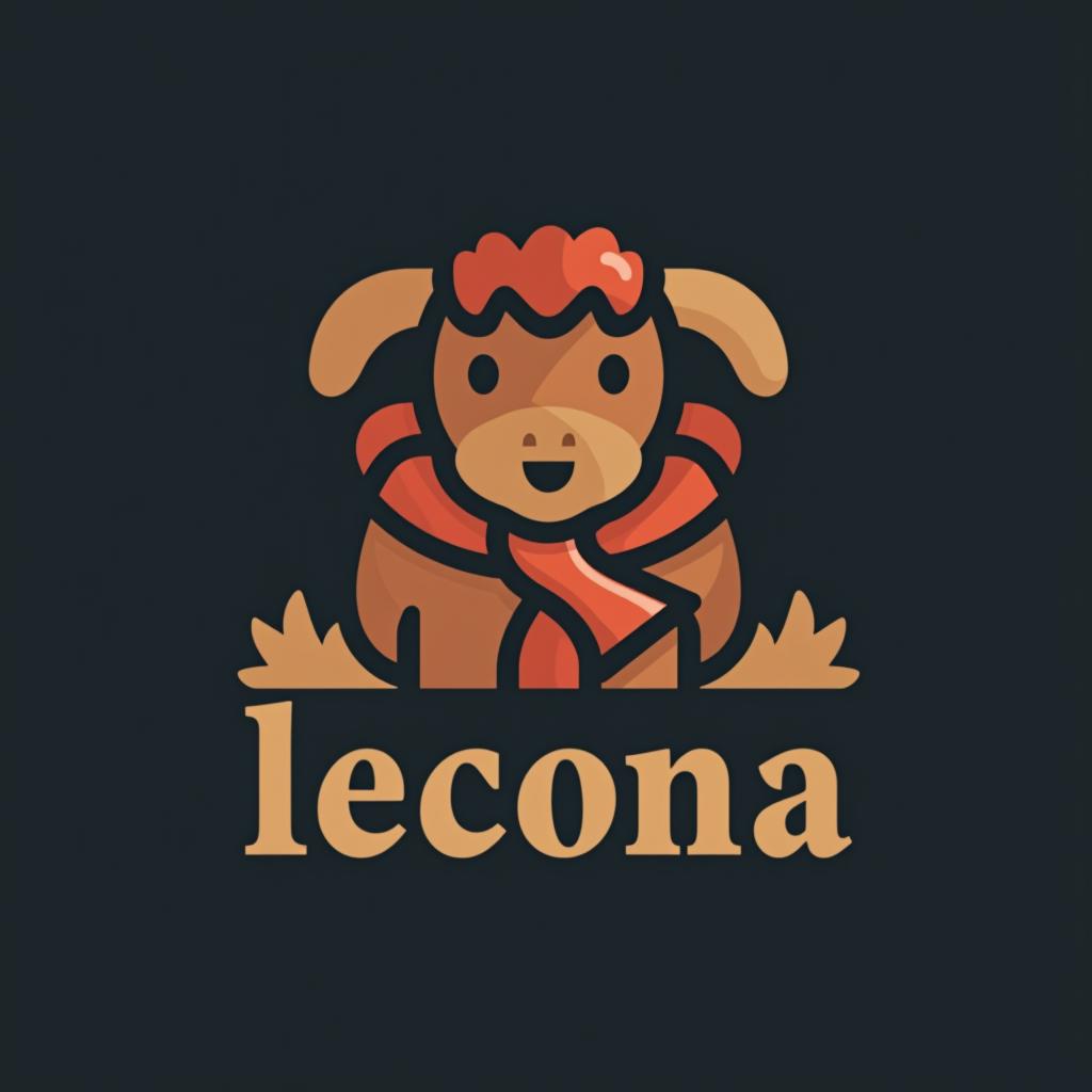  design a logo, ropa, with the text 'lecona shop'.