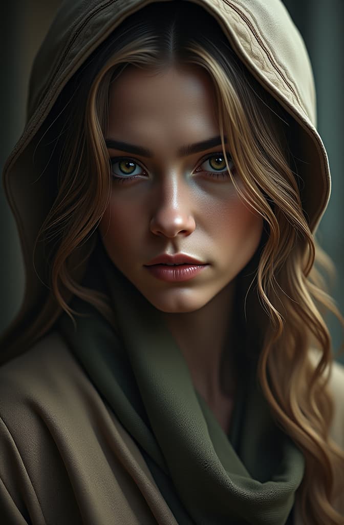  امراءة مع ابنها وابنتها الاطفال, realistic, portrait, art by donato giancola and greg rutkowski, realistic face, digital art, trending on artstation hyperrealistic, full body, detailed clothing, highly detailed, cinematic lighting, stunningly beautiful, intricate, sharp focus, f/1. 8, 85mm, (centered image composition), (professionally color graded), ((bright soft diffused light)), volumetric fog, trending on instagram, trending on tumblr, HDR 4K, 8K