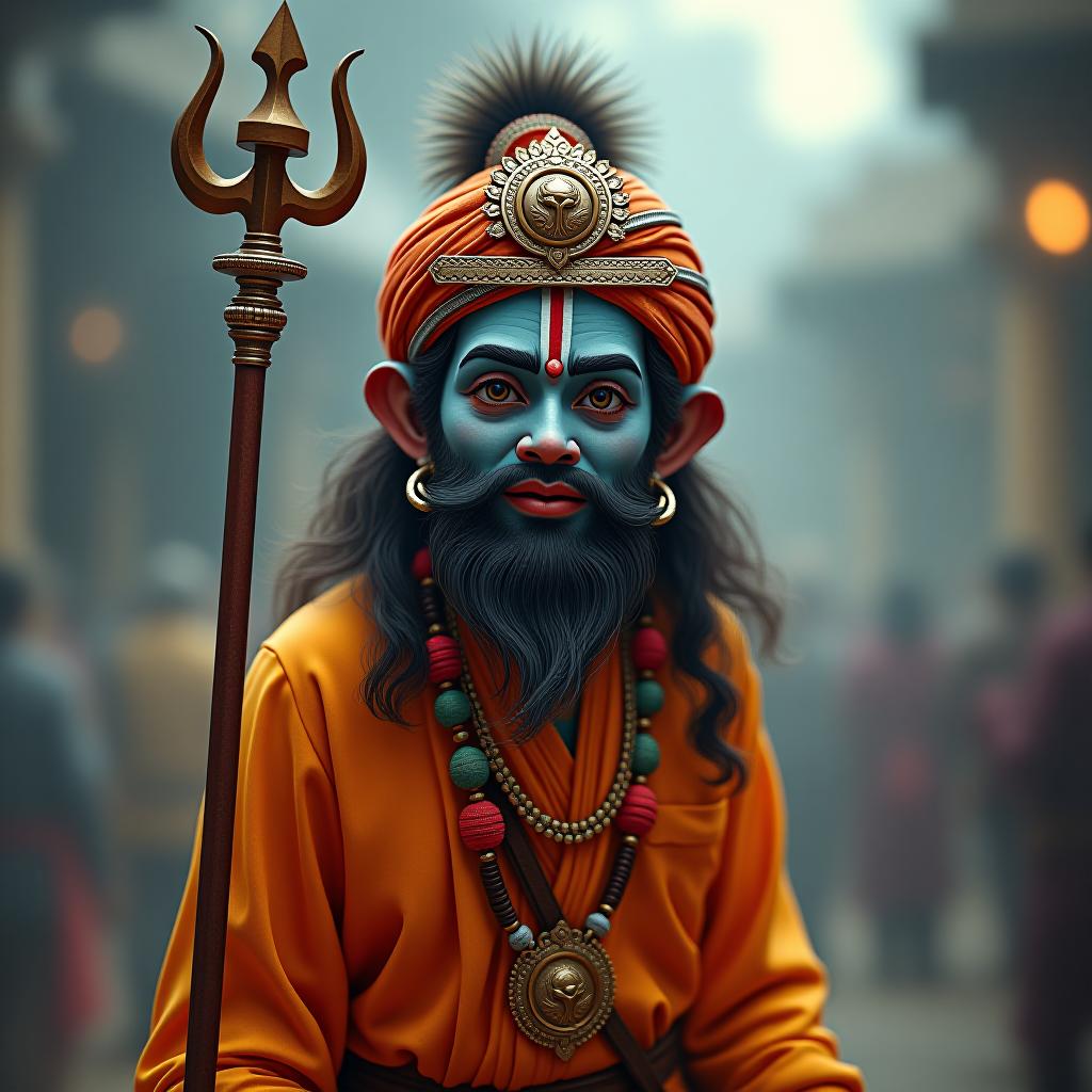  cute bajrangbalii ji, hanuman jii, full had image , 8k hyperrealistic, full body, detailed clothing, highly detailed, cinematic lighting, stunningly beautiful, intricate, sharp focus, f/1. 8, 85mm, (centered image composition), (professionally color graded), ((bright soft diffused light)), volumetric fog, trending on instagram, trending on tumblr, HDR 4K, 8K