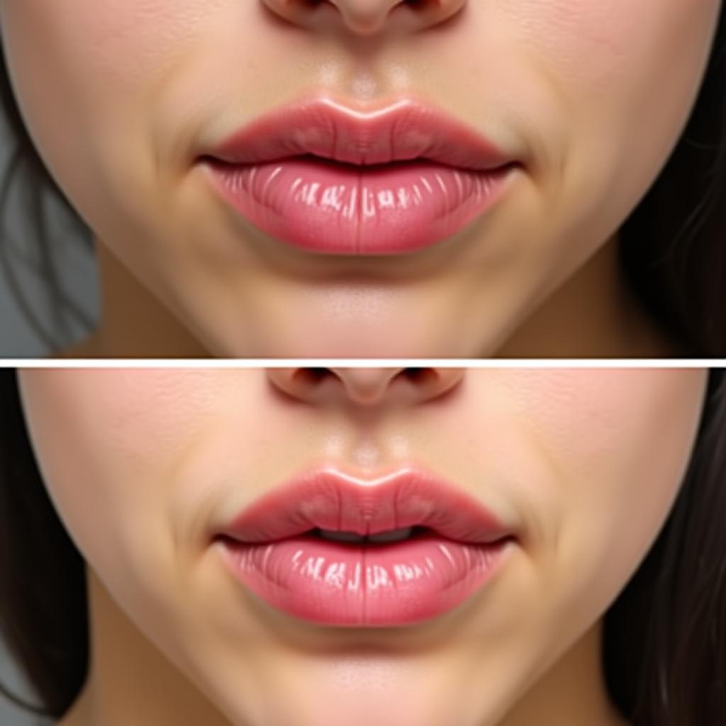  lip filler augmentation