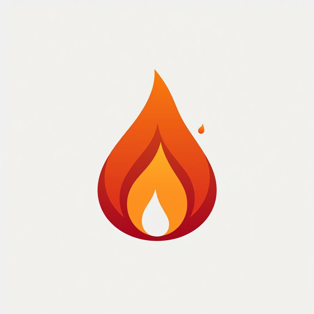  design a logo, fire icon, logo, graphics, 8k, white background, ui, ux, website