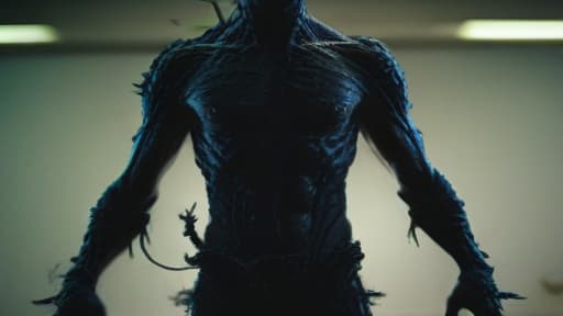 full body, shadow god, inky black tendrils, sci-fi dark fantasy theme horror detailed , hyperrealistic, high quality, extremely detailed, cinematic lighting, intricate, sharp focus, f/1. 8, 85mm, (centered image composition), (professionally color graded), ((bright soft diffused light)), trending on instagram, HDR 4K, 8K