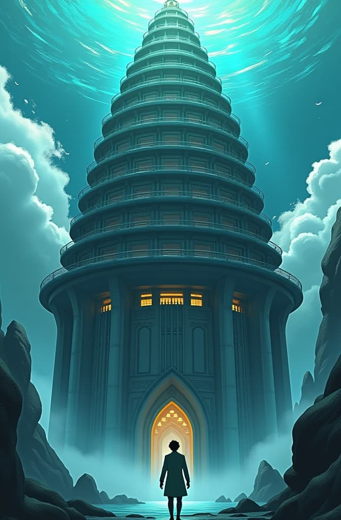  un edificio de 20 pisos con la idea rectora de algas marinas teniendo en cuenta arquitectura, anime concept art by hayao miyazaki, featured on pixiv, fantasy art, concept art, official art, high detailed hyperrealistic, full body, detailed clothing, highly detailed, cinematic lighting, stunningly beautiful, intricate, sharp focus, f/1. 8, 85mm, (centered image composition), (professionally color graded), ((bright soft diffused light)), volumetric fog, trending on instagram, trending on tumblr, HDR 4K, 8K