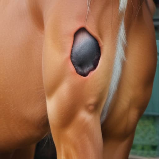 (horse) butthole piercing