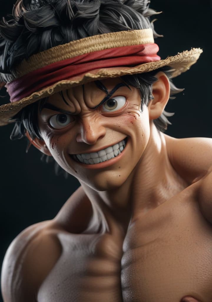 luffy gear 5 highly detailed,studio lighting,professional,vivid colors, cinematic lighting, HDR, UHD, 4K, 8k, 64K