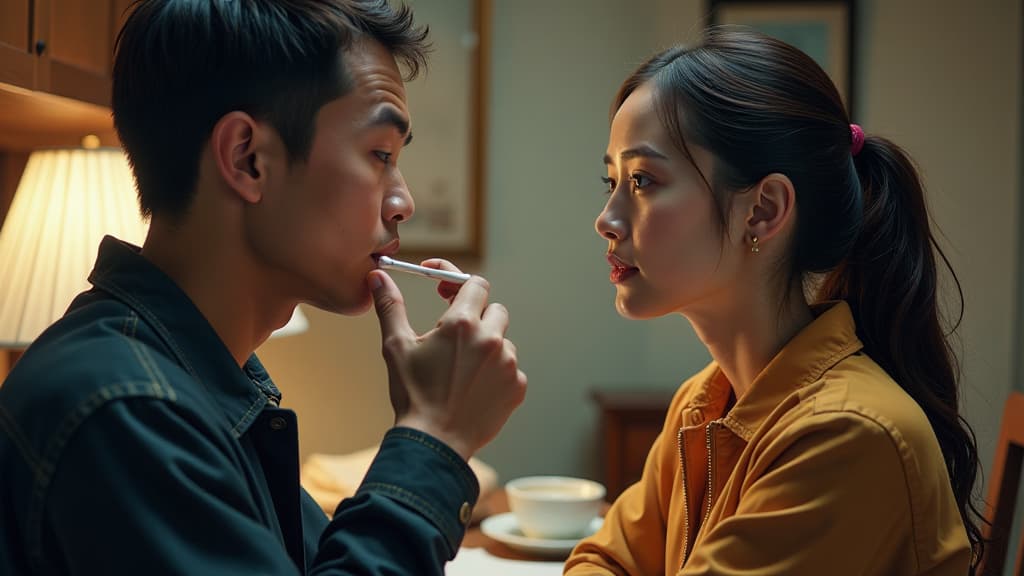  prompt: create a hyper realistic and ultra detailed image capturing the essence of the film "bad genius" now in theaters. the scene should feature a high caliber cast including benedict wong, taylor hickson, and sarah jane redmond in their lead roles, exuding deep emotionality, versatility, and authentic portrayals. incorporate elements showcasing the theatrical release with logos of picturestart, picture perfect entertainment, and little ray media alongside producers erik feig, patrick wachsber