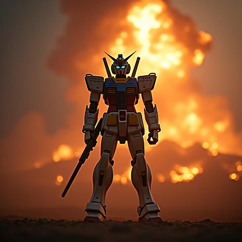  gundam in a live movie depiction