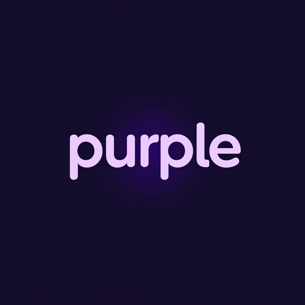  design a logo, bts, with the text 'purple logo'.