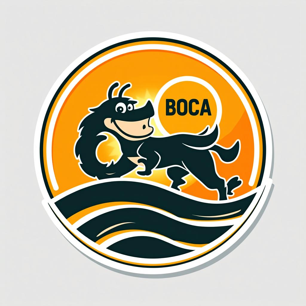  design a logo, boca