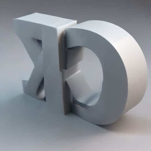 a logo 3D written Esy