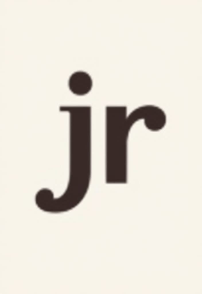  design a logo, create a letterform logo for ‘jrhats’ featuring a stylish :jr’, to reflect the brand’s trendy and contemporary fashion offerings., with the text 'jrhats'.