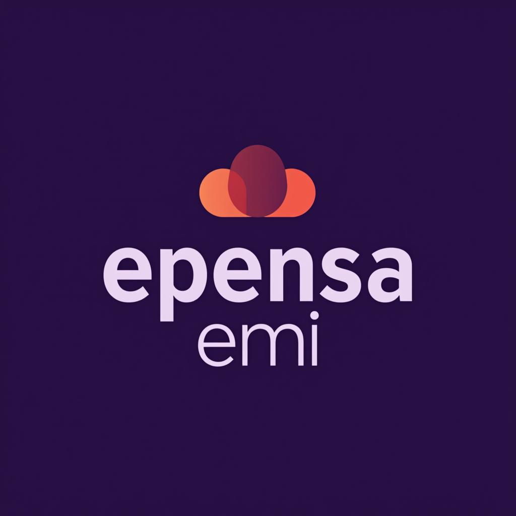  design a logo, es una despensa, color lila , with the text 'despensa emi'.