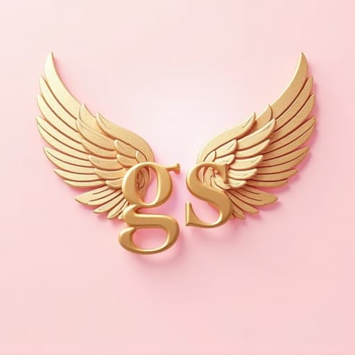  prompt: create a unique and professional hand drawn logo for the brand "gs". the logo should incorporate a soft pink background, with stylized golden wings as a central element. the design should also include abstract representations of faces that embody skin care, integrating them tastefully within the layout. additionally, include symbolic motifs of jewelry that resonate with the brand "gs", ensuring the letters "gs" are prominently and elegantly displayed within the design. the overall logo should exude a sense of luxury and exclusivity, without featuring any human figures or inappropriate content. focus on harmonizing the themes of beauty, care, and opulence, using only shapes, colors, and a hand drawn style to capture the essence of th hyperrealistic, full body, detailed clothing, highly detailed, cinematic lighting, stunningly beautiful, intricate, sharp focus, f/1. 8, 85mm, (centered image composition), (professionally color graded), ((bright soft diffused light)), volumetric fog, trending on instagram, trending on tumblr, HDR 4K, 8K