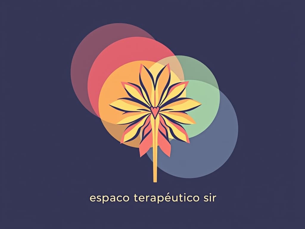  design a logo, in a realism style. espaço de psicoterapia e psicopedagogia . quero que use cores claras , transmitindo paz e tranquilidade , with the text 'espaço terapêutico sir '.