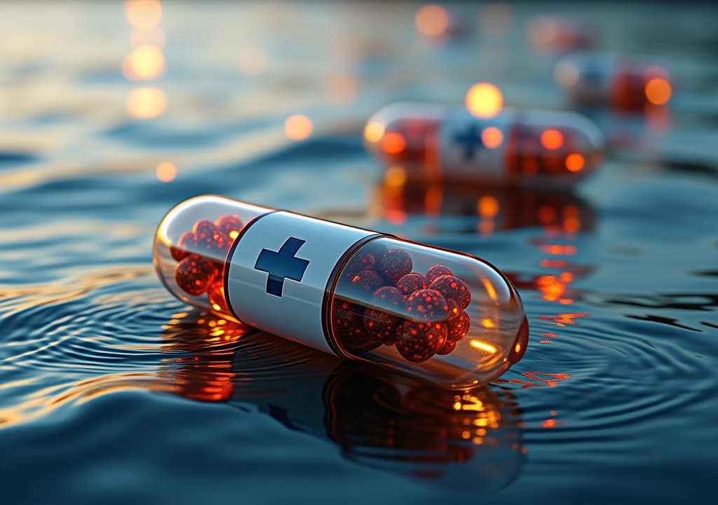  the floating medical capsules