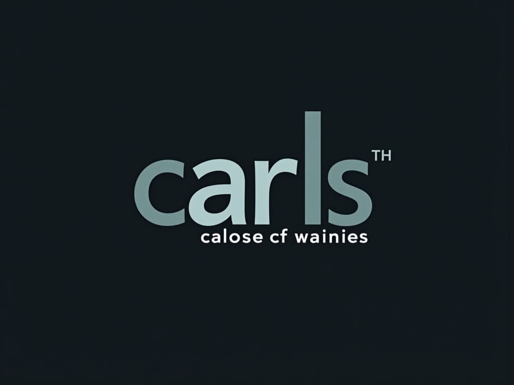  design a logo, in a threedrender style. logo de nombre “carls” laboratorios , with the text 'hitler'.