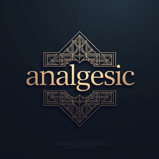  prompt: "create a geometric logo for the brand 'analgesic soundz', which represents the theme of music, artist, and producer. the logo should be modern and professional, incorporating abstract shapes or symbols that evoke the essence of music and sound production. the color palette should be sleek and sophisticated, maybe with hints of silver or gold to signify the high quality of the brand. please ensure the design is clean, without any human figures or inappropriate content, focusing solely on the artistic representation of the brand's theme and name." hyperrealistic, full body, detailed clothing, highly detailed, cinematic lighting, stunningly beautiful, intricate, sharp focus, f/1. 8, 85mm, (centered image composition), (professionally color graded), ((bright soft diffused light)), volumetric fog, trending on instagram, trending on tumblr, HDR 4K, 8K