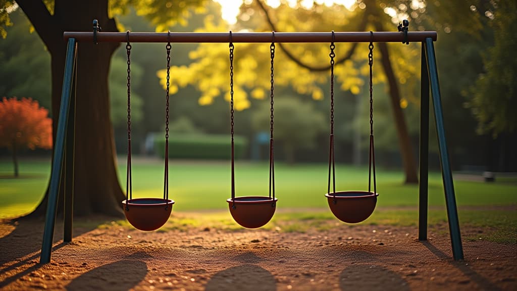  swings in the park