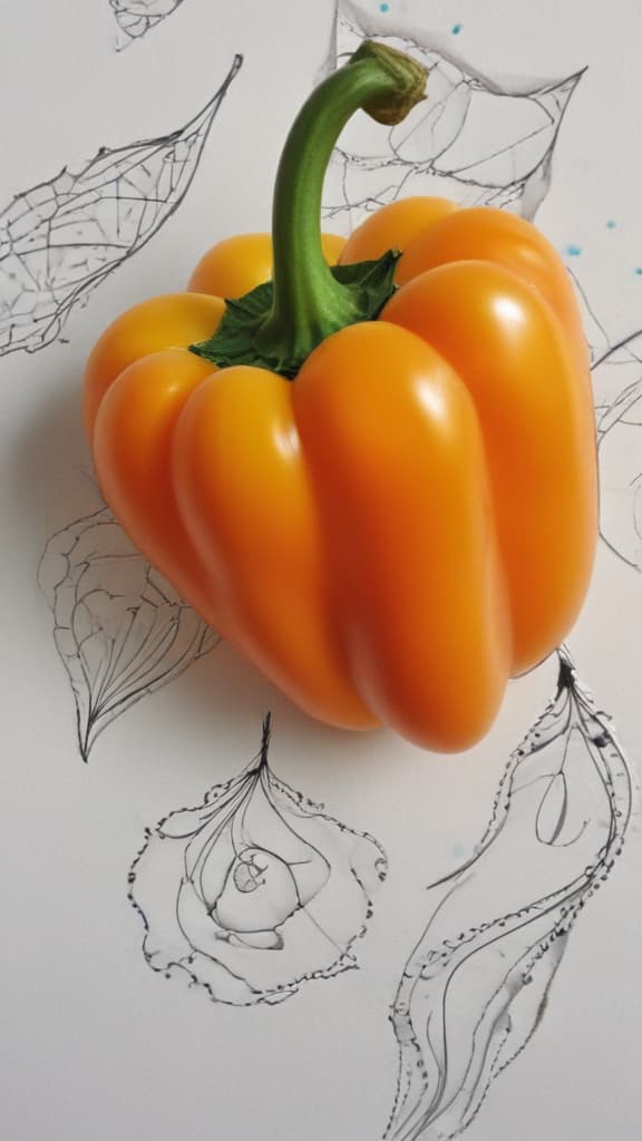 capsicum Zentangles