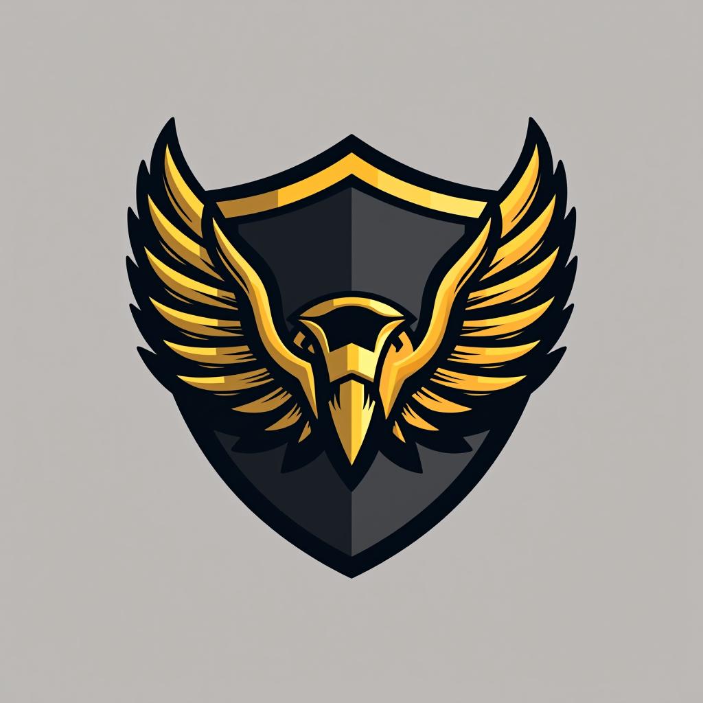  design a logo ; logo title should be 'golden eagle'. create an logo using an eagle’s eye and a shield, emphasizing the company’s focus on vigilance and protection.