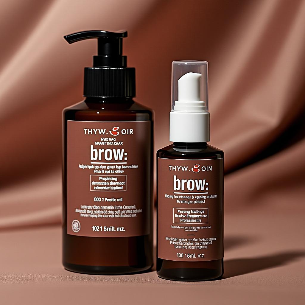  brow dye bronson and brow lamination product thuya.