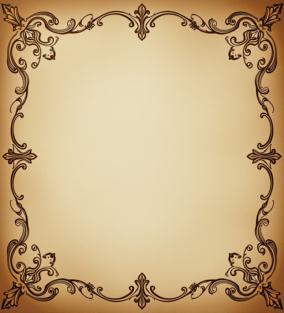  luxurious elegance, vintage paper background script neutral, extravagant, ornate, designer, opulent, picturesque, lavish