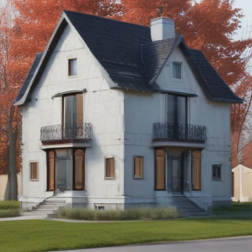 house made by generative ai