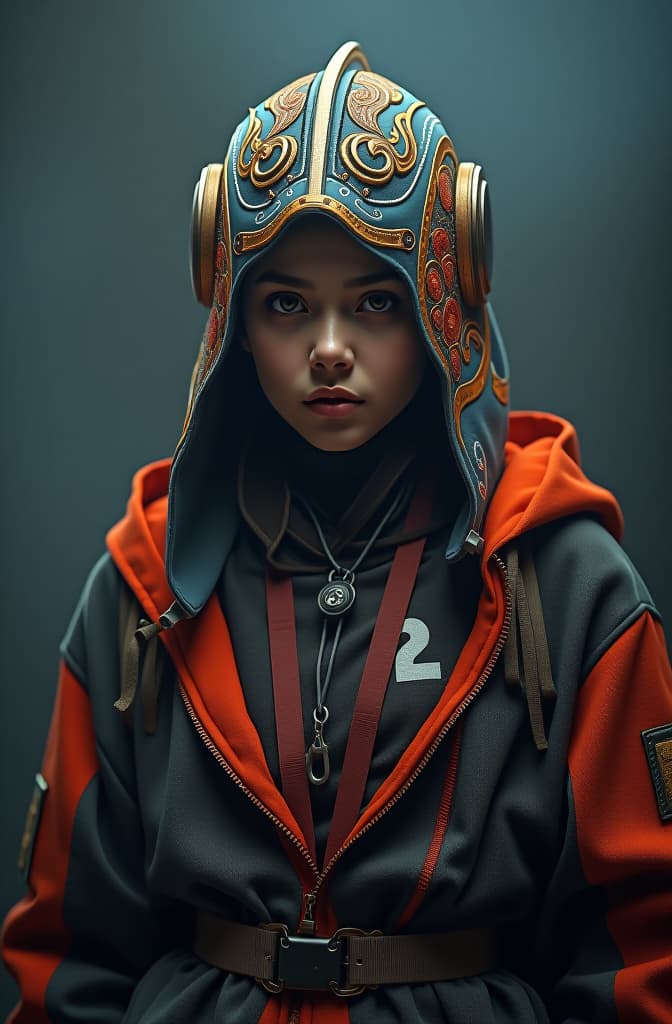  an avatar using the letter m and number 2 hyperrealistic, full body, detailed clothing, highly detailed, cinematic lighting, stunningly beautiful, intricate, sharp focus, f/1. 8, 85mm, (centered image composition), (professionally color graded), ((bright soft diffused light)), volumetric fog, trending on instagram, trending on tumblr, HDR 4K, 8K