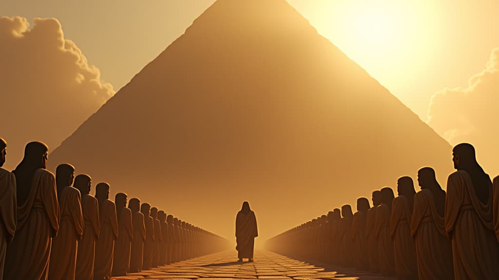  a depiction of early babylonian religious practices, including worship at a ziggurat, hinting at the spiritual ambitions behind creating the tower. hyperrealistic, full body, detailed clothing, highly detailed, cinematic lighting, stunningly beautiful, intricate, sharp focus, f/1. 8, 85mm, (centered image composition), (professionally color graded), ((bright soft diffused light)), volumetric fog, trending on instagram, trending on tumblr, HDR 4K, 8K