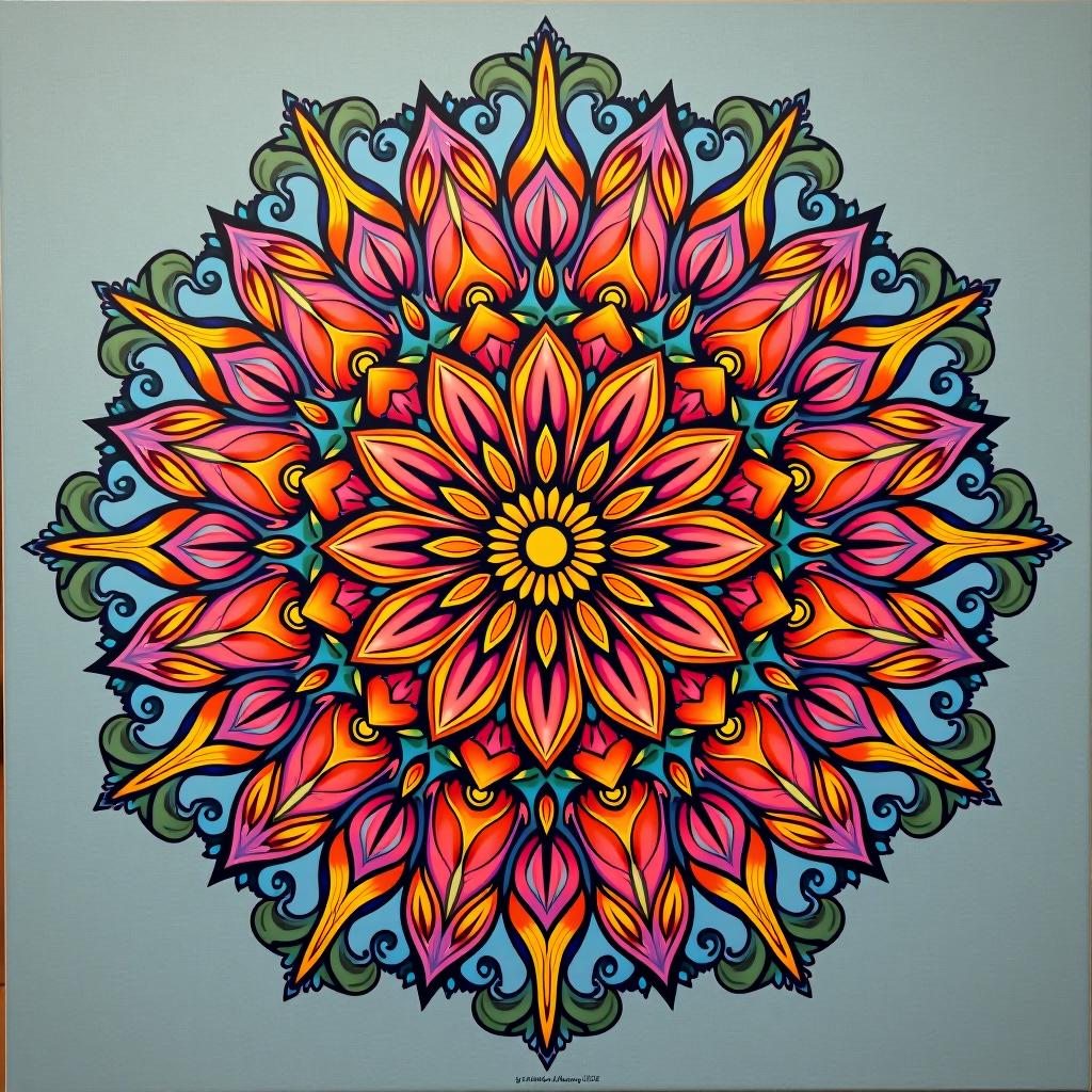  mandala flower of life