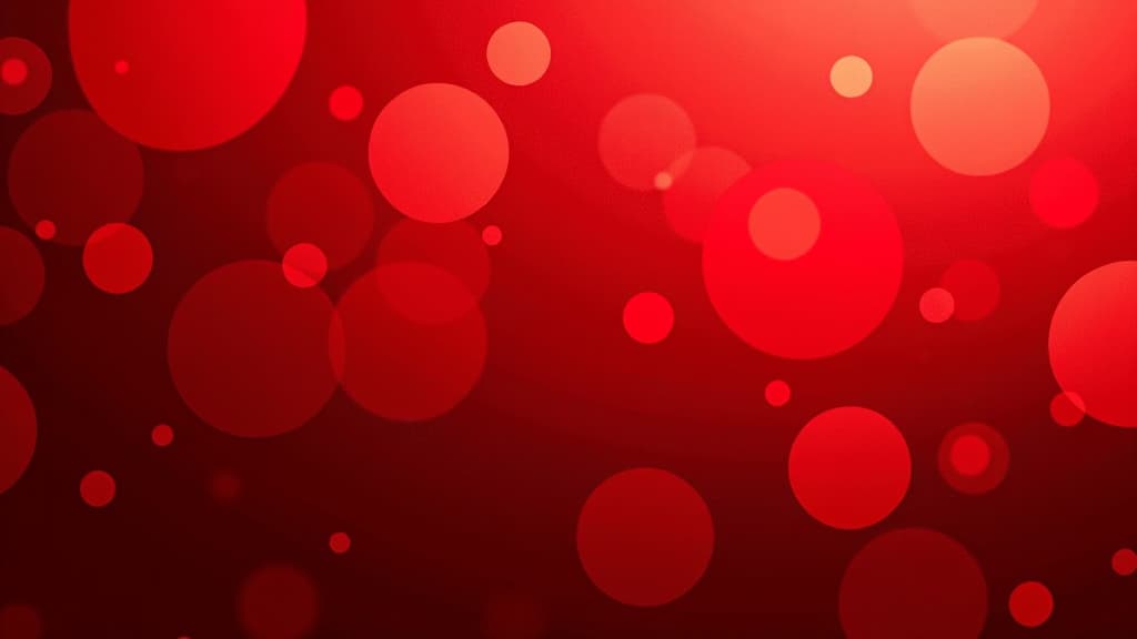  abstract red background or banner with circles and texture.